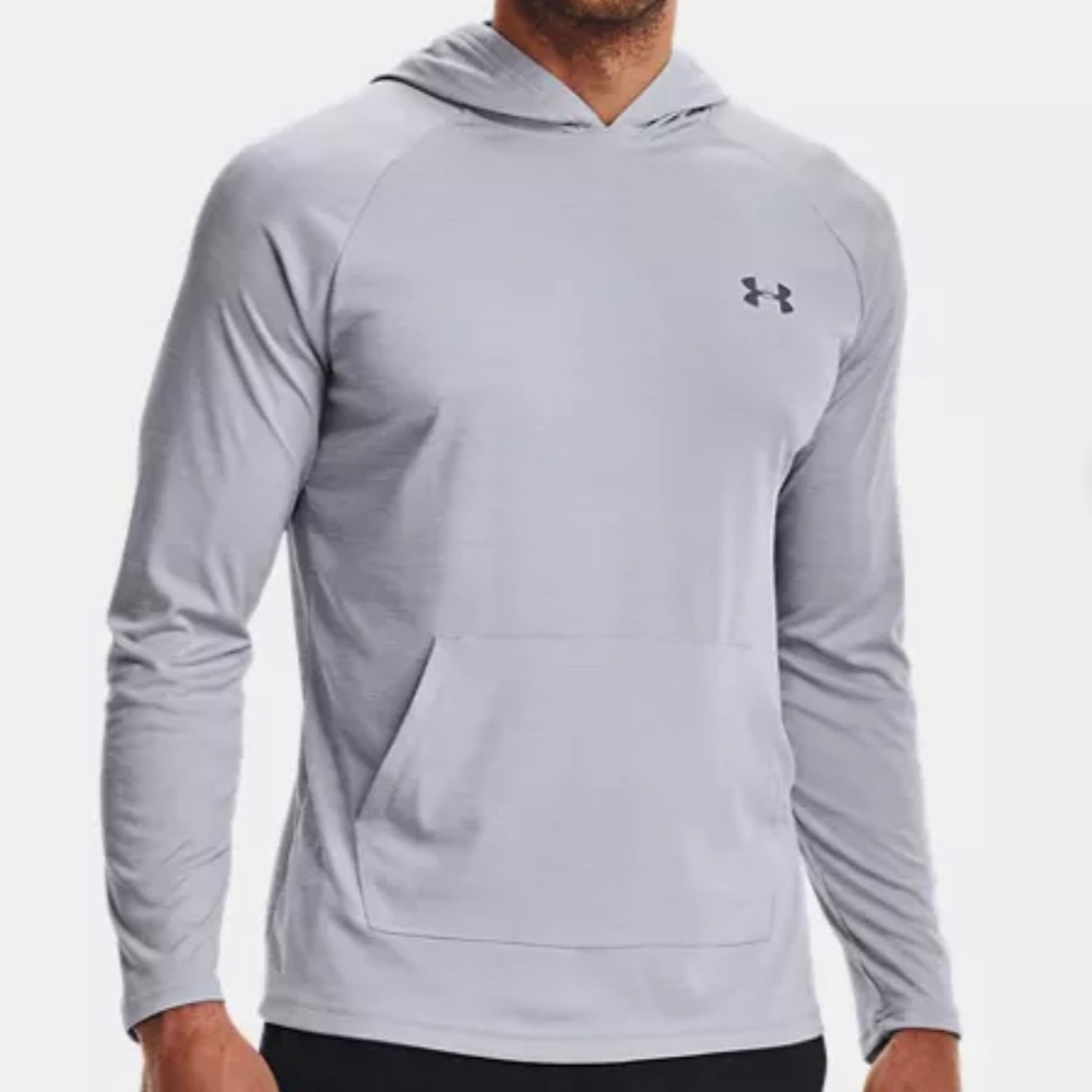 NWT Under Armour Gray Velocity Hoodie- Men’s Size Small- Brand New w/ Tags